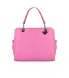 Emporio Armani Charm Pink Handbag In Pink