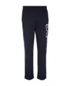 Emporio Armani Logo Printed Sweatpants In Black