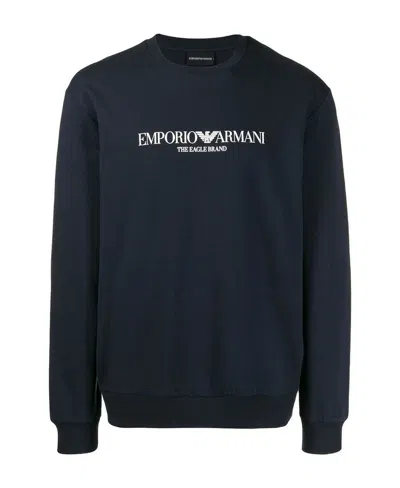 EMPORIO ARMANI LOGO PRINTED SWEATSHIRT