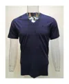 Emporio Armani Logo Rib T-shirt In Black