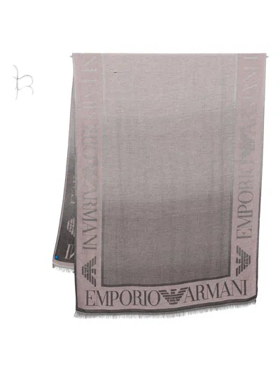 Emporio Armani Logo Scarf