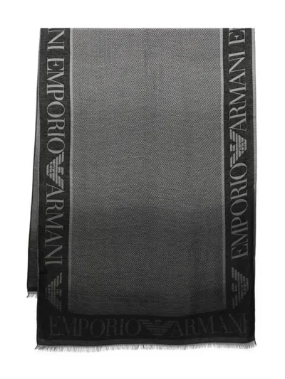 EMPORIO ARMANI EMPORIO ARMANI LOGO SCARF