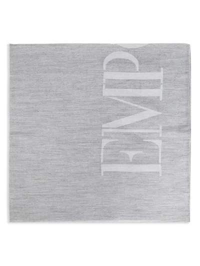 EMPORIO ARMANI LOGO SCARF