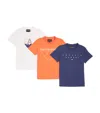 Emporio Armani Logo Short-sleeve T-shirt In Multi