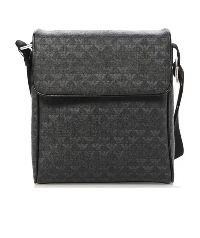 Emporio Armani Logo Shoulder Bag In Black