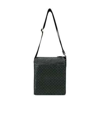 Emporio Armani Logo Shoulder Bag In Black