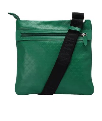 Emporio Armani Logo Shoulder Bag In Green