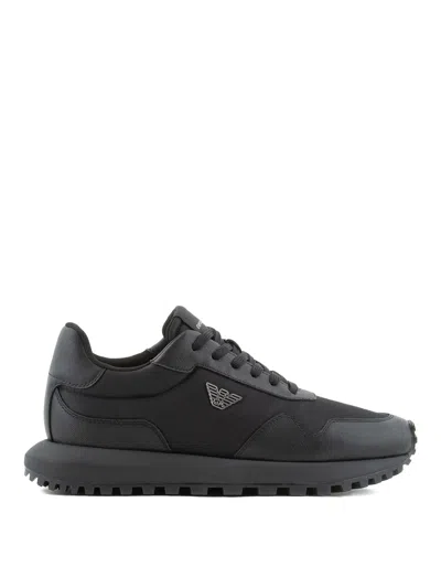 EMPORIO ARMANI LOGO SNEAKERS