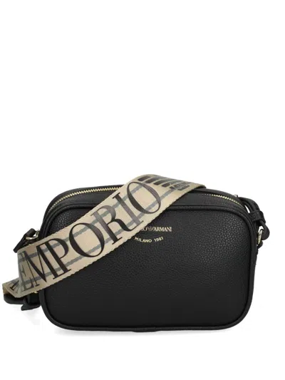 EMPORIO ARMANI LOGO-STAMP CROSSBODY BAG