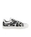 Emporio Armani Logo Strapped Casual Sneakers In White