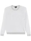 Emporio Armani Women's Jacquard Logo Sweater