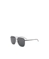 Emporio Armani Logo Sunglasses In Gray