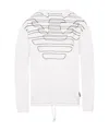 Emporio Armani Logo Sweater In White