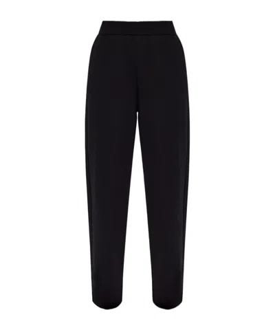 Emporio Armani Logo Sweatpants In Black