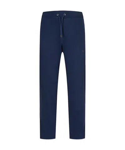 Emporio Armani Logo Sweatpants In Black