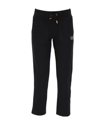 Emporio Armani Logo Sweatpants In Black