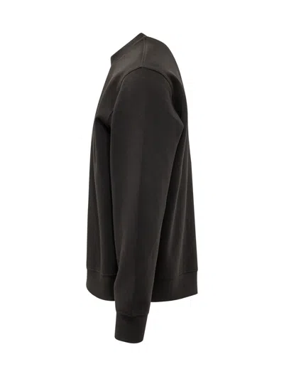 Emporio Armani Logo Sweatshirt In Black