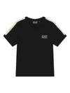 Emporio Armani Cotton T-shirt In Black