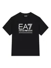 Emporio Armani Logo T-shirt In Black