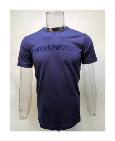 Emporio Armani Logo T-shirt In Black