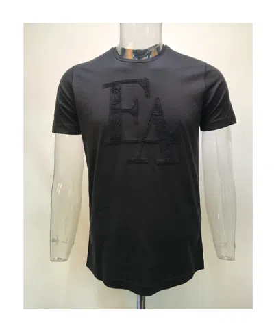 Emporio Armani Logo T-shirt In Black