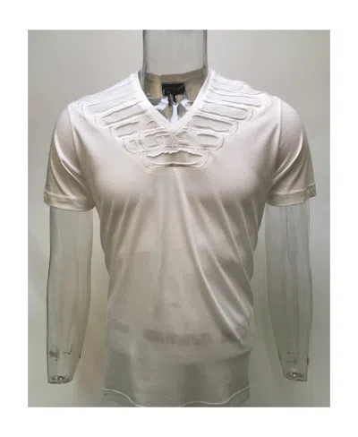 Emporio Armani Logo T-shirt In Gray