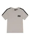 Emporio Armani Logo T-shirt In Neutral