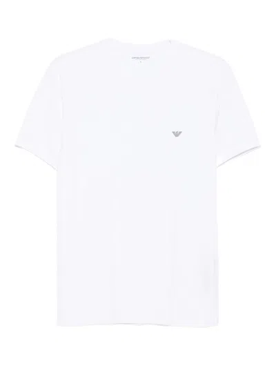 Emporio Armani Logo T-shirt In White