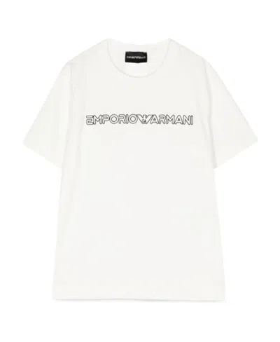 Emporio Armani Logo T-shirt In White