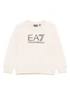 EMPORIO ARMANI LOGO-TAPE SWEATSHIRT