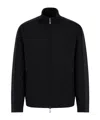 Emporio Armani Men's Blouson Jacket In Black