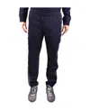 Emporio Armani Logo-tape Track Pants In Black