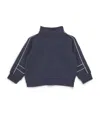 EMPORIO ARMANI LOGO-TRIM ZIPPED SWEATSHIRT (6-36 MONTHS)