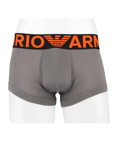 Emporio Armani Logo Underwear In Gray