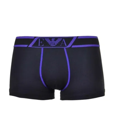 Emporio Armani Logo Waist Boxers In Black