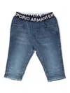 Emporio Armani Jeans  Kids Kids Color Denim In Blue