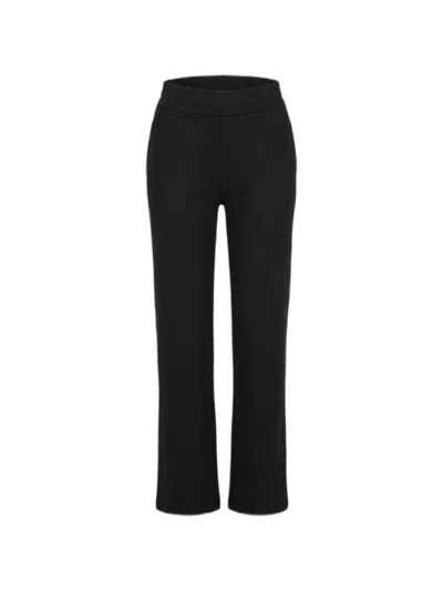 Emporio Armani Logo-embellished Track Pants In Black