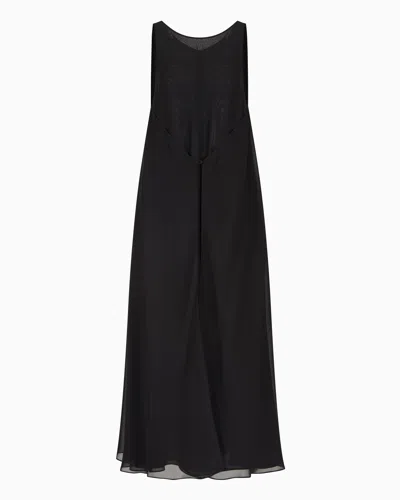 Emporio Armani Long Dresses In Black