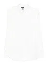Emporio Armani Long-sleeve Button-up Shirt In White