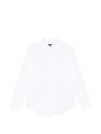 EMPORIO ARMANI LONG-SLEEVE COLLAR SHIRT