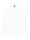 Emporio Armani Long-sleeve Button-up Shirt In White