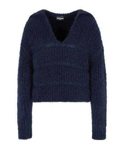 EMPORIO ARMANI LONG SLEEVE SWEATER