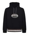 Emporio Armani Long Sleeve Sweatshirt In Black