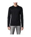 Emporio Armani Long-sleeve T-shirt In Black