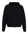 Emporio Armani Long-sleeved Casual Jacket In Black