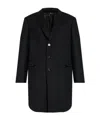 Emporio Armani Long-sleeved Casual Jacket In Black