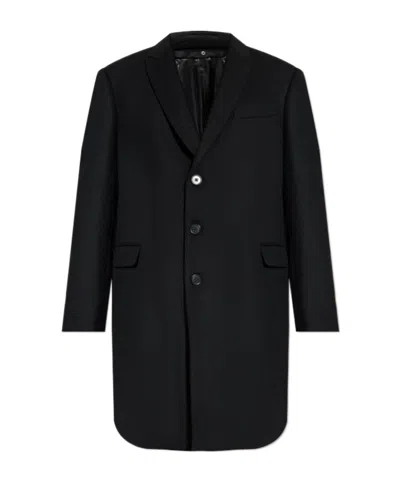 Emporio Armani Long-sleeved Casual Jacket In Black