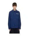 Emporio Armani Blue Insulated Jacket In Blue
