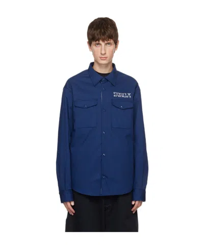 EMPORIO ARMANI LONG-SLEEVED CASUAL JACKET