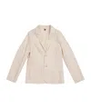 Emporio Armani Long-sleeved Coat In Nude